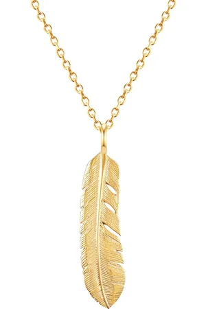 Eastside Halskette Feder Edelstahl in Silber Ketten 1 ct Damen (29.99 € / 1 ct)
