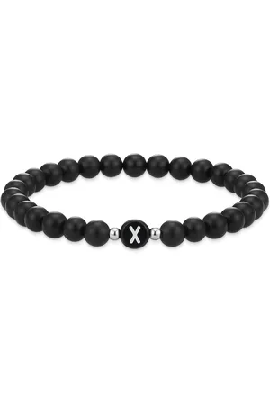 Eastside Armband Buchstaben Achat in Schwarz Armbänder & Armreife 1 ct (22.99 € / 1 ct)