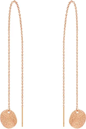 Eastside Ohrhänger Edelstahl in Roségold Ohrringe 1 ct Damen (28.99 € / 1 ct)
