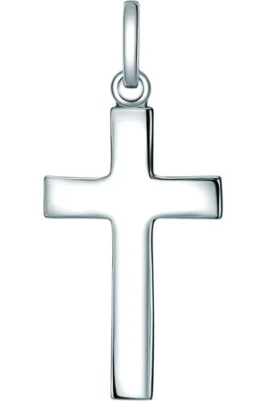 Rafaela Donata Anhänger Kreuz Sterling Silber in Silber Charms & Kettenanhänger 1 ct Damen (36.99 € / 1 ct)