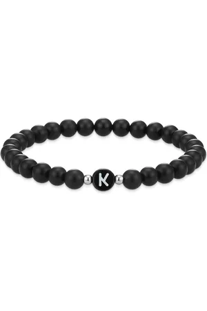 Eastside Armband Buchstaben Achat in Schwarz Armbänder & Armreife 1 ct (22.99 € / 1 ct)