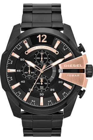 Diesel Chronograph Edelstahl Herrenuhren 1 ct Herren (252.19 € / 1 ct)