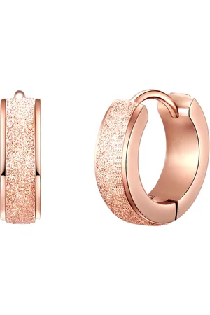 Eastside Creolen Edelstahl in Roségold 1 ct Damen (22.99 € / 1 ct)