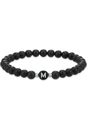 Eastside Armband Buchstaben Achat in Schwarz Armbänder & Armreife 1 ct (22.99 € / 1 ct)