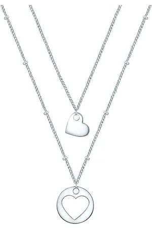 Eastside Halskette Herz Edelstahl in Roségold Ketten 1 ct Damen (29.99 € / 1 ct)