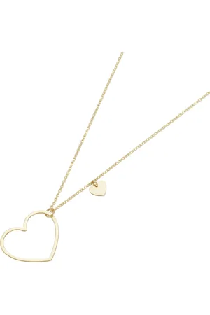 Luigi Merano Kette mit Herz-Anhänger, 585 Ketten 1 ct Damen (438.99 € / 1 ct)