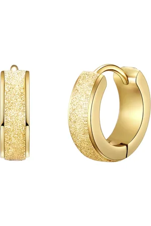 Eastside Creolen Edelstahl in Gelbgold 1 ct Damen (22.99 € / 1 ct)