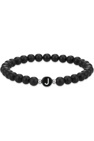 Eastside Armband Buchstaben Achat in Schwarz Armbänder & Armreife 1 ct (22.99 € / 1 ct)