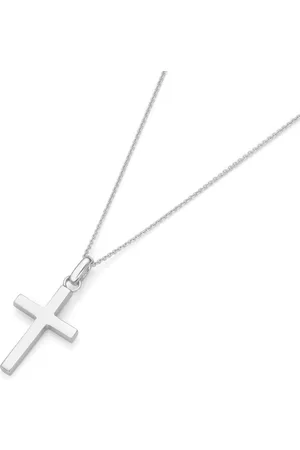 Smart Jewel Kette Kreuz Anhänger, 925 Ketten 1 ct Damen (64.99 € / 1 ct)