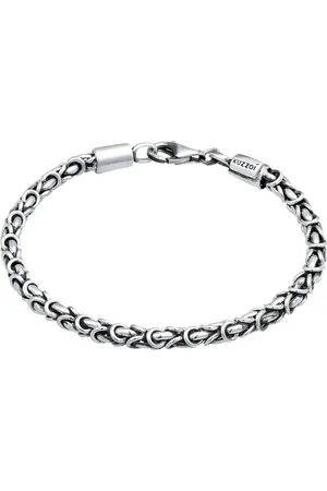 Kuzzoi Königskette Basic 925 Silber Herrenschmuck 1 ct Herren (93.49 € / 1 ct)