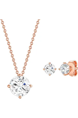Rafaela Donata Schmuckset Sterling Silber verziert mit Kristallen von Swarovski® in Silber Schmuck-Set 1 ct Damen (49.99 € / 1 ct)