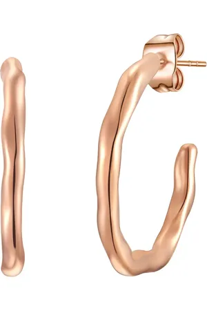 Eastside Creolen Edelstahl in Roségold 1 ct Damen (29.99 € / 1 ct)