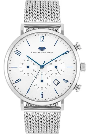 Rhodenwald & Söhne Chronograph Arakon in Silber Edelstahl in Silber Herrenuhren 1 ct Herren (148.99 € / 1 ct)