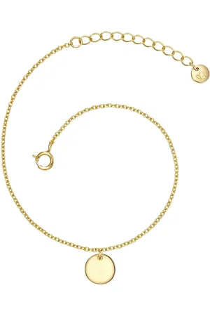 Glanzstücke Armband Kreis Sterling Silber in Gelbgold Armbänder & Armreife 1 ct Damen (28.99 € / 1 ct)