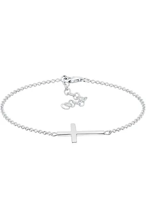 Elli Symbol Religion Kreuz Filigran Trend 925 Silber Armbänder & Armreife 1 ct Damen (31.99 € / 1 ct)