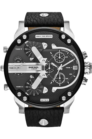 Diesel Chronograph Edelstahl Herrenuhren 1 ct Herren (350.09 € / 1 ct)
