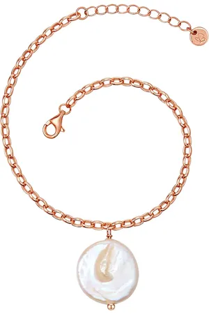 Glanzstücke Armband Sterling Silber Süßwasser-Zuchtperle in Roségold Armbänder & Armreife 1 ct Damen (44.99 € / 1 ct)