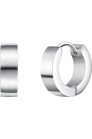 True Rebels Creolen Edelstahl in Silber 1 ct Herren (24.99 € / 1 ct)