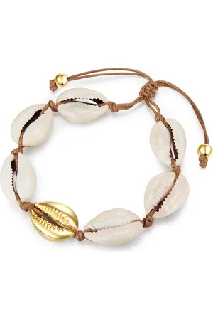 Lulu & Jane Armband Muschel Metall-Legierung in Gelbgold Armbänder & Armreife 1 ct Damen (37.99 € / 1 ct)