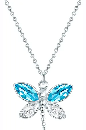 Eastside Halskette Schmetterling Edelstahl Preciosa in Gelbgold Ketten 1 ct Damen (29.99 € / 1 ct)