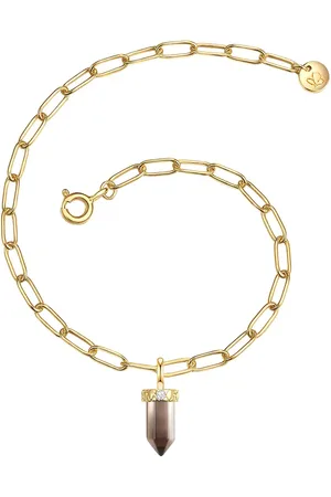 Glanzstücke Armband Sterling Silber Zirkonia in Gelbgold Armbänder & Armreife 1 ct Damen (39.99 € / 1 ct)