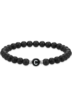 Eastside Armband Buchstaben Achat in Schwarz Armbänder & Armreife 1 ct (22.99 € / 1 ct)