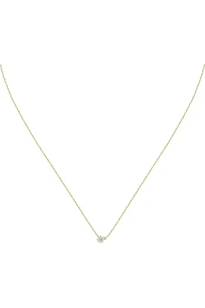LIVE DIAMOND Kette 375er Gelbgold, recycelt Ketten 1 ct Damen (389.99 € / 1 ct)