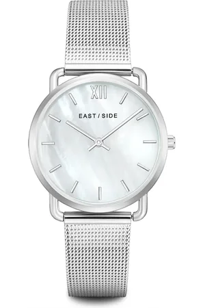 Eastside Quarzuhr Pearl Moon in Silber Edelstahl in Silber Damenuhren 1 ct Damen (59.99 € / 1 ct)
