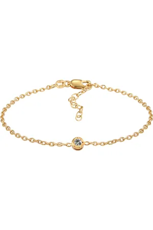 Elli DIAMONDS Solitär Diamant Salt Pepper (0.11 ct.) 925 Silber Armbänder & Armreife Damen (119.99 € / 1 ct)