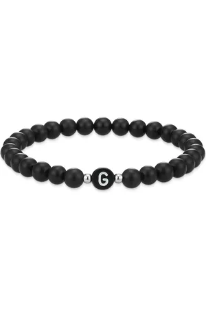 Eastside Armband Buchstaben Achat in Schwarz Armbänder & Armreife 1 ct (22.99 € / 1 ct)
