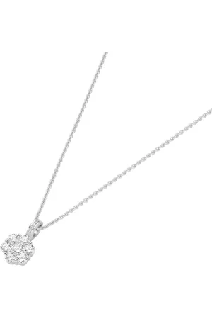 Giorgio Martello Kette Kette mit Blütenanhänger, Silber 925 Ketten 1 ct Damen (68.99 € / 1 ct)