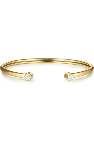 Eastside Armreif Edelstahl Zirkonia in Gelbgold Armbänder & Armreife 1 ct Damen (27.99 € / 1 ct)