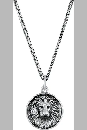 Kuzzoi Herren Löwe Sternzeichen Massiv 925 Silber Ketten 1 ct (84.99 € / 1 ct)