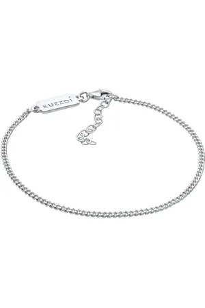 Kuzzoi Herren Basic Panzerkette Fein 925 Silber Herrenschmuck 1 ct (49.99 € / 1 ct)
