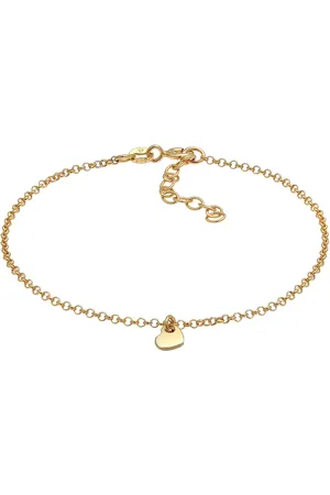 Elli Herz Liebe Romantik Erbskette 925 Silber Armbänder & Armreife 1 ct Damen (39.99 € / 1 ct)