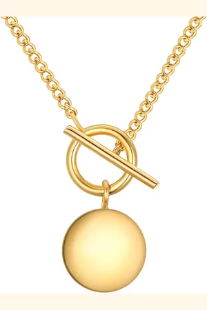 Eastside Halskette Edelstahl in Gelbgold Ketten 1 ct Damen (32.99 € / 1 ct)