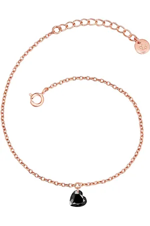 Glanzstücke Armband Herz Sterling Silber Spinell in Roségold Armbänder & Armreife 1 ct Damen (29.99 € / 1 ct)