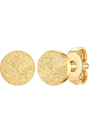 Eastside Creolen Edelstahl in Gelbgold Ohrringe 1 ct Damen (27.99 € / 1 ct)
