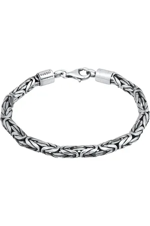 Kuzzoi Herren Königskette Rund 925 Silber Herrenschmuck 1 ct (152.99 € / 1 ct)