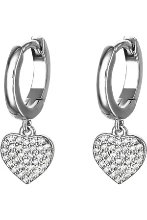 FAVS Creolen 925er Silber Ohrringe 1 ct Damen (49.89 € / 1 ct)