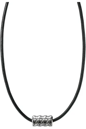 CAÏ Kette 925er Silber, Leder Ketten 1 ct Herren (115.39 € / 1 ct)
