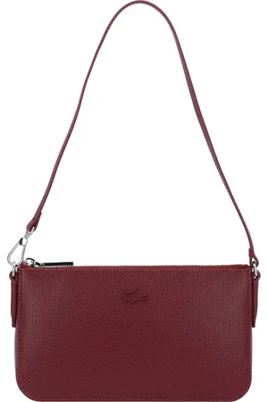 Lacoste Chantaco Schultertasche Leder 23 cm Handtaschen 1 ct Damen (123.09 € / 1 ct)