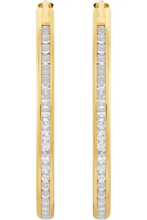 FAVS Creolen 375er Gelbgold 1 ct Damen (298.99 € / 1 ct)