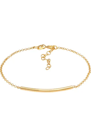 Elli Erbskette Geo Stab Minimalistisch 925 Silber Armbänder & Armreife 1 ct Damen (49.99 € / 1 ct)
