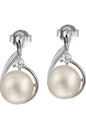 Jacques Lemans Ohrstecker 925er Silber Ohrringe 1 ct Damen (75.69 € / 1 ct)