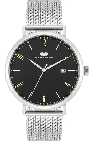 Rhodenwald & Söhne Quarzuhr Arakon II Silber Edelstahl in Silber Herrenuhren 1 ct Herren (168.29 € / 1 ct)