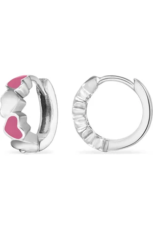 FAVS Little Friends Creolen 925er Silber Ohrringe 1 ct Damen (79.89 € / 1 ct)