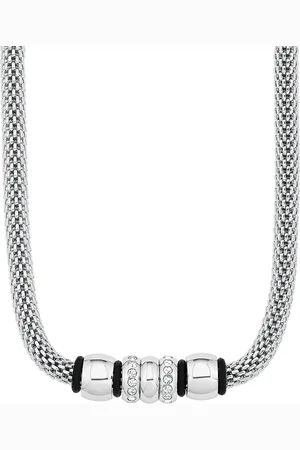 QS by s.Oliver Kette Edelstahl, Kautschuk Ketten 1 ct Damen (67.99 € / 1 ct)