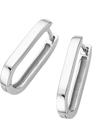 Giorgio Martello Klappcreolen ovale Form, 925 Creolen 1 ct Damen (48.99 € / 1 ct)