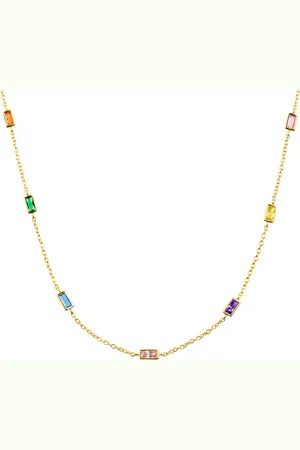 QS by s.Oliver Kette 925er Silber Ketten 1 ct Damen (84.99 € / 1 ct)